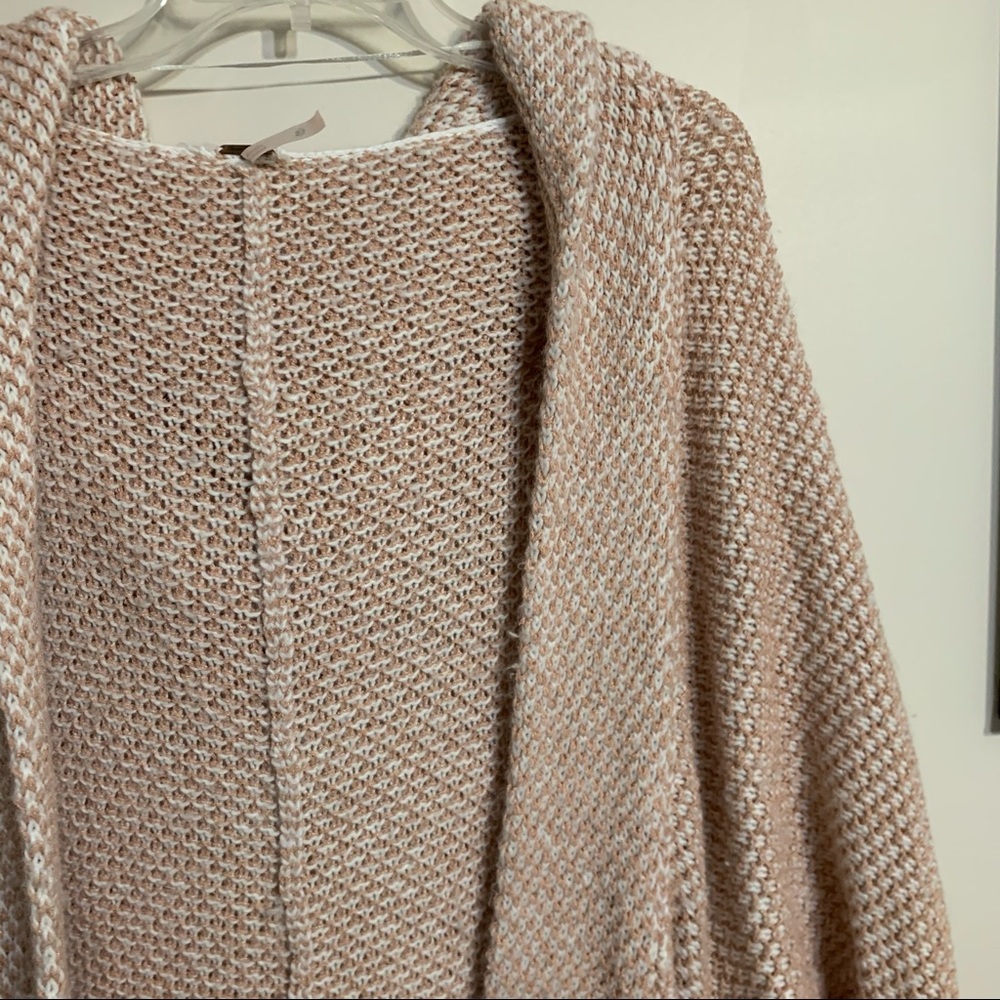 Free People M Thick Sweater with Hood